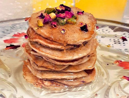 Weekend Treats | Vegan Gulab Jamun Pancakes | Pamvsfood