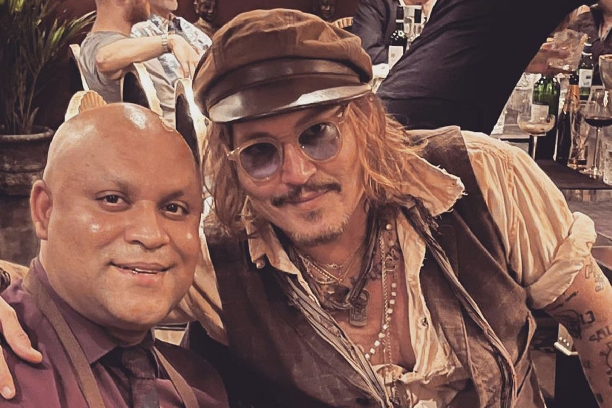 Johnny Depp Pays £50k At Indian Restaurant In Birmingham